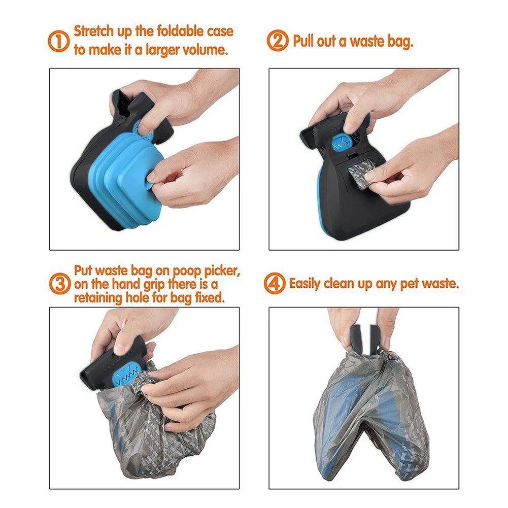 Foldable Dog Poop Scooper – Portable, Hygienic & Easy Clean - Image 5